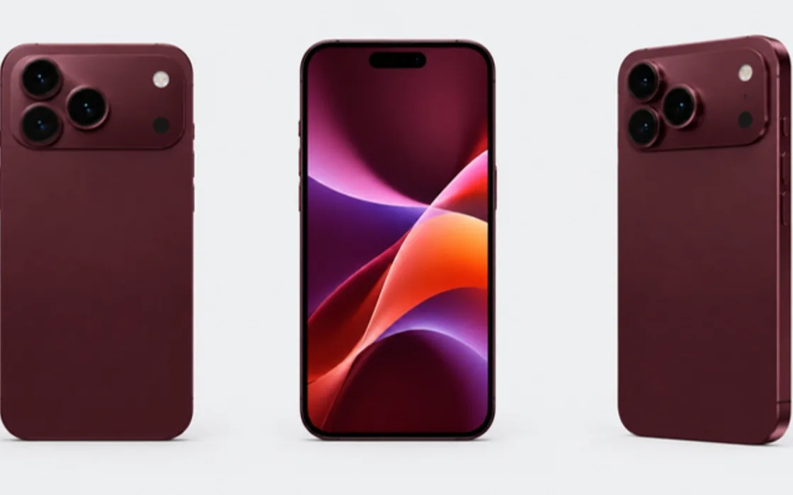 iPhone 18 Pro Max bordô