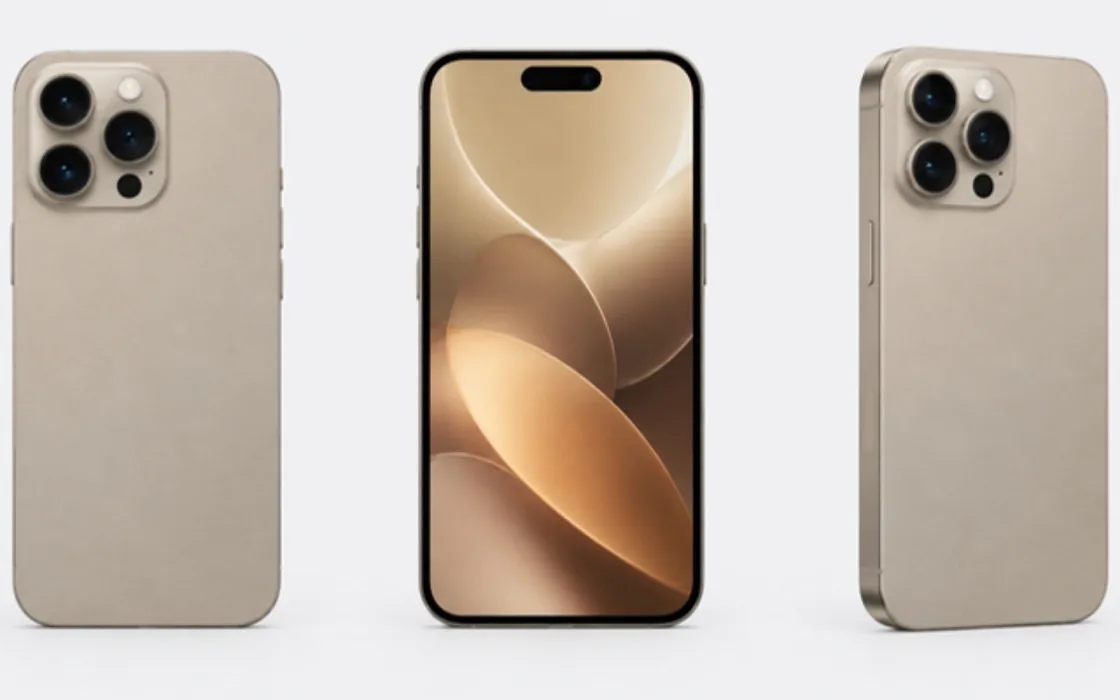 iPhone 16 Pro Max seminovo titânio-deserto